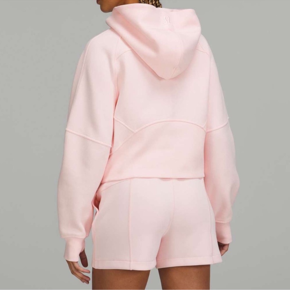 Lululemon Scuba oversized half zipped hoodie - Strawberry Milkshake